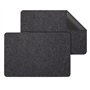 Hushtong tapis résistants à la chaleur pour friteuse à air,tapis de protection contre la chaleur pour comptoir de cuisine tapis 