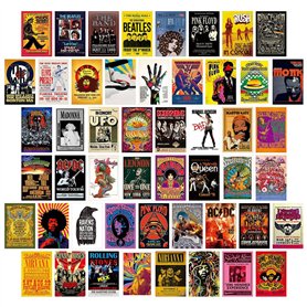 Affiches Esthétiques de Groupe de Rock pour Chambre