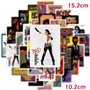 50 PCS Décoration Murale D'album de Concert de Musique Rétro Affiches de Gro