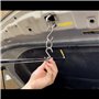CYGOODS Kit de débosselage sans peinture pour auto, composé de 89 pièces dont des embouts, des extracteurs de renfoncement, un p