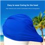 Forreen 3pcs Bonnet de Bain Femme Piscine Impermeable Élastique Bonnet Piscine Antidérapant Séchage Rapide Confortable Bonnet de