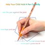 Poignées de Crayon Poignées de Stylo en Silicone Enfants Crayon Poignées Écriture Aide Pencil Grip Ecriture Correction Grips pou