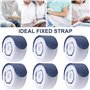 Lot de 10 sangles de fixation pour sac d'urine - Sangle Velcro réglable - Support de cathéter - Appareil de stabilisation pour c