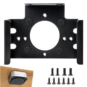 Asfrode Support mural en métal d'aluminium pour Mac mini M4/M4 Pro 2024 - Pour ordinateur portable Mac mini M4/M4 Pro 2024