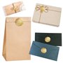 Yoezuo 160pcs Autocollants de Sceaux, Étiquettes de Sceaux de Relief Auto-Adhésives, Autocollants de Motif de Fleur pour Invitat