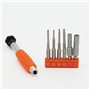 Mcbazel Universal Tri-wing Tournevis Set Outils de réparation Kit pour Switch / SNES / DS / DS Lite / Wii / GBA / téléphone port