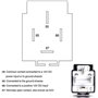 Voiture Relais 12V, Relais Automobile 4 Broches SPST avec Fusibles à Lame ATO/ATC 30A, Normalement Ouvert pour La Voiture, Prise