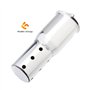 Madlife Garage Pot d'échappement Silencieux universel pour moto - 51 mm - En acier inoxydable - Argenté