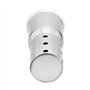 Madlife Garage Pot d'échappement Silencieux universel pour moto - 51 mm - En acier inoxydable - Argenté
