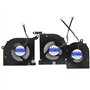 JISHIYUFS Nouveau CPU+GPU Ventilateur de Refroidissement pour MSI 16V1 16V2 GS66 WS66 P66 10SD 10SE 10SF 10SFS 10SGS