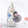 Porte-clés en Peluche Mignon Poupée bébé Pendentif Voiture Téléphone Portable Troussea Pendant pour Voiture Handbag Femme Fille 