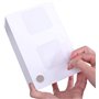 2 Pièces Porte Papier Hygiénique Véhicule Distributeur de Papier sans Perforations Porte Papier Hygiénique Multifonctionnel Boît