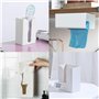 2 Pièces Porte Papier Hygiénique Véhicule Distributeur de Papier sans Perforations Porte Papier Hygiénique Multifonctionnel Boît