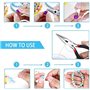 Kit de bijoux comprenant des outils de bijouterie, lignes de bijoux et accessoires de bijouterie, outils pour les débutants de b