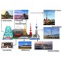 OneNext Japon Tokyo Skyline Collection célèbre Architecture modèle Bloc de Construction Ensemble (1350 pièces) Micro Mini Brique