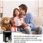 WANDGU Coffre-Fort Miniature 12x18x10cm pour Enfants – Tirelire Sécurisée en Métal avec Fente à Pièces, Serrure à Clé – Idéal po
