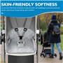 WANDGU Coussin de protection universel pour siège auto: coussin pour nourrissons et tout-petits, coussins lavables pour siège au