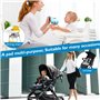 WANDGU Coussin de protection universel pour siège auto: coussin pour nourrissons et tout-petits, coussins lavables pour siège au