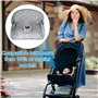WANDGU Coussin de protection universel pour siège auto: coussin pour nourrissons et tout-petits, coussins lavables pour siège au