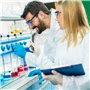 WANDGU Blouse de Laboratoire Blanche pour Hommes Femmes : Blouse de Laboratoire, Blouse de Laboratoire de Chimie avec Boutons et