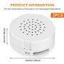 GOEDCH 2 pièces Enregistreur vocal pour peluches : Module sonore enregistrable avec 60 secondes d'enregistrement, Mini jouet enr