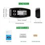 Yooreal Compteur horaire de vibration sans fil, arrêt de l'utilisateur étanche pour gaz/diesel/générateur de moteur électrique c