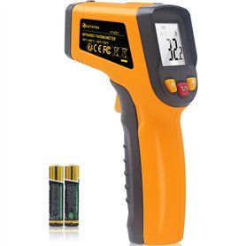 KETOTEK Thermomètre Infrarouge KT400Y Pistolet Température Laser sans Contact -50~400°C Pour cuisine
