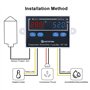 Regulateur de Temperature Humidite Chauffage