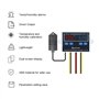 KETOTEK Contrôleur de Température et Humidité Numérique Thermostat 220V avec sonde, Regulateur de Temperature Humidite Chauffage