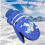Moufles d'hiver avec Bande Ajustable