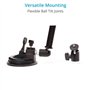 CAMTREE G-51 Support Professionnel d'Aspiration pour Voiture/Véhicule pour DSLR Caméscope Jusqu'à 4kg/9lb | Système de Support s