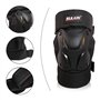 Paire de genouillères de moto pour adultes - Protection des coudes et des genoux - Pour motocross, équitation