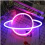 Wowlela Planet Neon Signs LED Enseigne Murale Au Néon