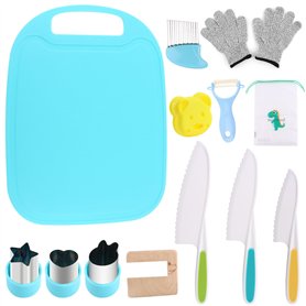 PBUSPU Kit Couteau Sécurité de 13 Cuisine