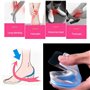 Silicone Soulage Douleurs Pieds Semelle Talonette Gel po