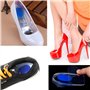 Neoreser Talonnettes en Gel, 1 Paire Talonnette Silicone Semelle Talon, Silicone Soulage Douleurs Pieds Semelle Talonette Gel po