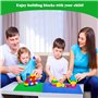 Lot de 8 Plaques de Base Classiques, Plaques de Base de Blocs de Construction, Compatible avec Les Plus Grandes Marques,Plaques 