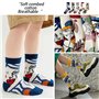 SHRADS 5 paires Chaussettes, Chaussettes pour femmes, chaussettes fantaisie, absorbent la transpiration et ne bloquent pas les p