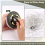 Guirlande Lumineuse de Camping, Lampe Camping Escamotable avec 10m de Guirlande Lumineuse à Led, Guirlande Lumineuse Portable ét