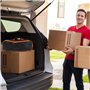 NVIYAM Cric Voiture 2T Universel à Ciseaux avec Clé à Cliquet et Clé pour Écrous - Portatif De Levage pour Voitures SUV MPV