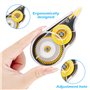 12PCS Correcteur Blanc, Souris Correcteur 12m x 5 mm, Ruban Correcteur avec Capuchon de Protection, Mini Correcteur Souris pour 