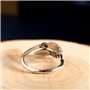 KONFEN Bague Argent Femme Homme, Viking Flèche Bague Ajustable Reglable Ouverte, Une Bague Vikings Pouce Anneau Bagues Reglables