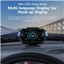 OBD2 + GPS + mode compteur de pente - Affichage multilingue - Unités de compteur de vitesse modif