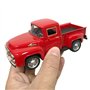 Vintage camionnette en métal Rouge, Ornement de Noël pour Enfants, Cadeaux de Noël, décorations de Table de Jouet, modèle de Voi