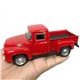Vintage camionnette en métal Rouge, Ornement de Noël pour Enfants, Cadeaux de Noël, décorations de Table de Jouet, modèle de Voi