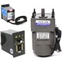 Motoreducteur Électrique AC 220V Moteur à Engrenages Asynchrone Monophasé 40W avec Régulateur de Vitesse (15K), 9 Tours/Min