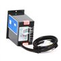 Motoreducteur Électrique AC 220V Moteur à Engrenages Asynchrone Monophasé 40W avec Régulateur de Vitesse (15K), 9 Tours/Min