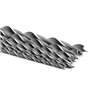 Nuzamas Forets hélicoïdaux extra longs 300 mm, ensemble de 7 outils en acier trempé à haute teneur en carbone 4-10 mm pour le pe