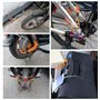 Étiquettes de bagage de voyage de NUZAMAS Étiquettes de sac à dos d'école de bagage de sac à main Étiquettes ID de valise 5 coul