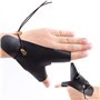 Gants de en cuir de vache pour tir à l'arc - Gants de traditionnels - 3 doigts - Pour enfants
